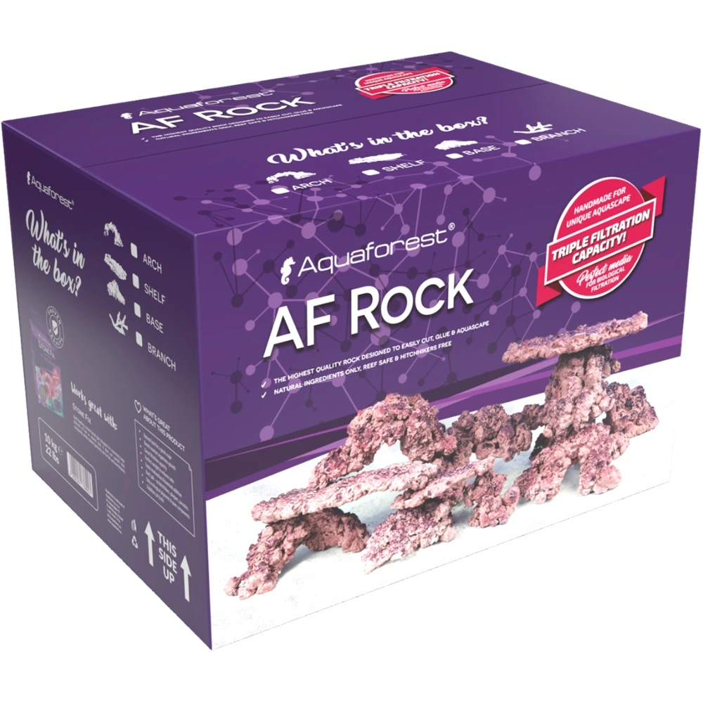 AquaForest Syntetisk Rock Mix Box Pink 18 kg